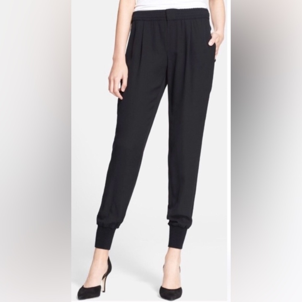 🖤 Vince 100% silk joggers in black - Picture 14 of 14